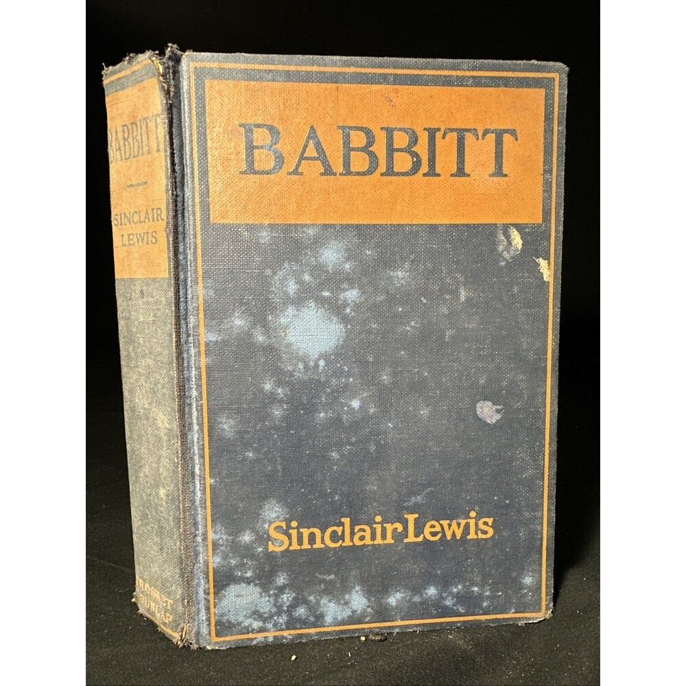 Babbitt by Sinclair Lewis, First Edition, 1st Printing, 2nd State, HC